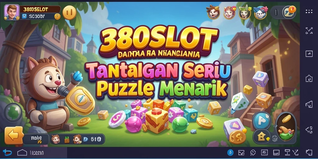 Tampilan gameplay menegangkan dengan puzzle yang menarik di 380SLOT.