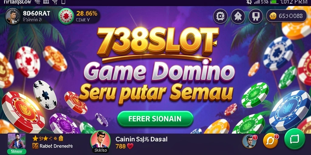 Screenshot gameplay 738SLOT menampilkan pertarungan seru antar pemain.