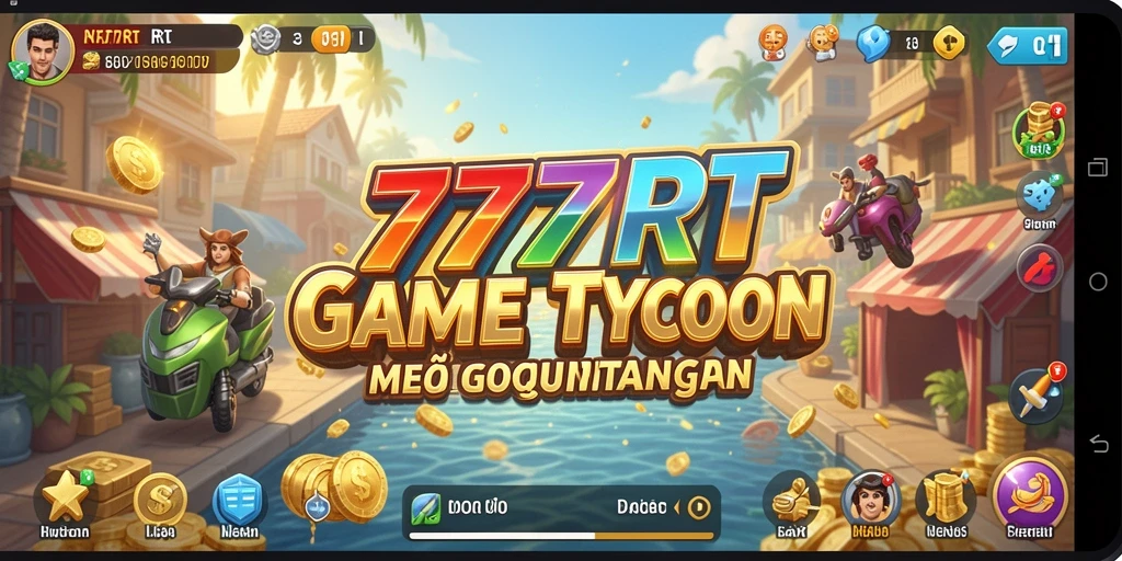 Tampilan gameplay <strong>777RT</strong> yang menarik dan penuh strategi Tycoon.