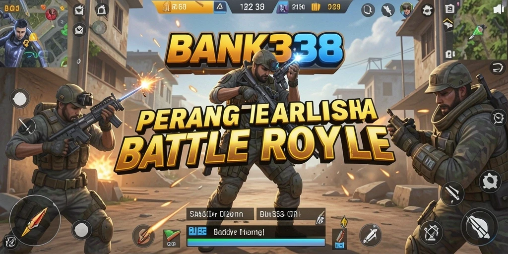 Gameplay Battle Royale yang mendebarkan di BANK338.