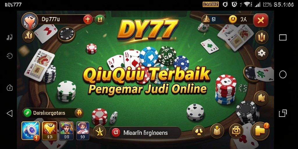 Tampilan menarik dari gameplay QiuQiu DY777 yang seru dan menantang.