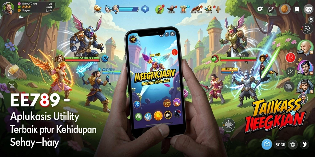 Tampilan utama EE789 dengan berbagai fitur Utility.