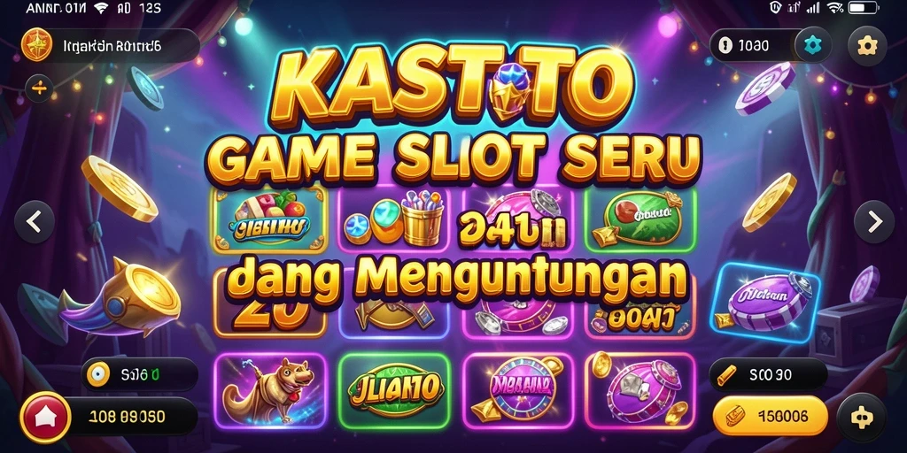 Tampilan gameplay Slot di KASTOTO yang menarik dan menghibur.
