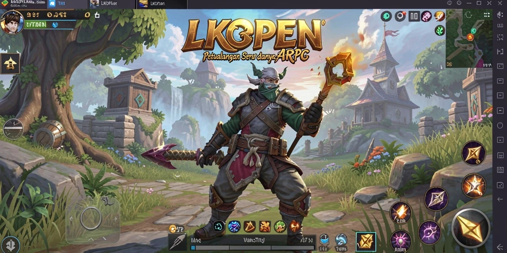 Gameplay seru dan tantangan menarik dalam LKOPEN.