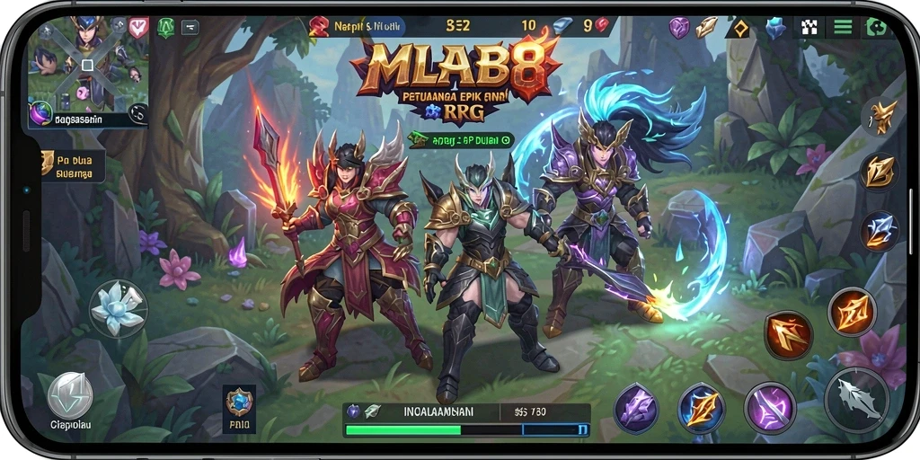 Tampilan gameplay RPG yang menakjubkan dari MLBB8.