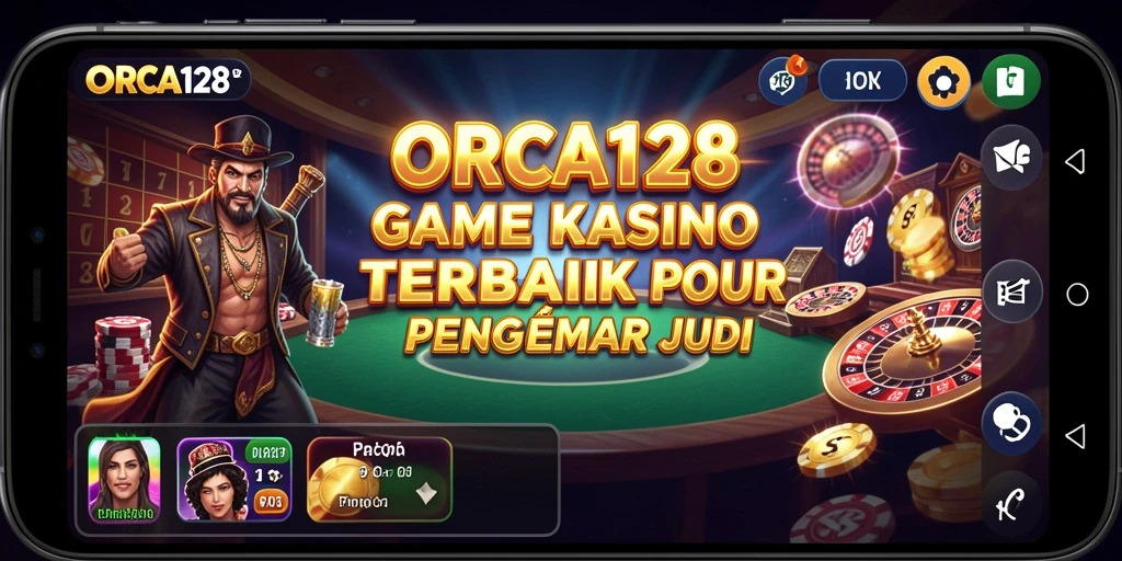 Tampilan gameplay menarik oleh ORCA128 dengan pengalaman kasino langsung.