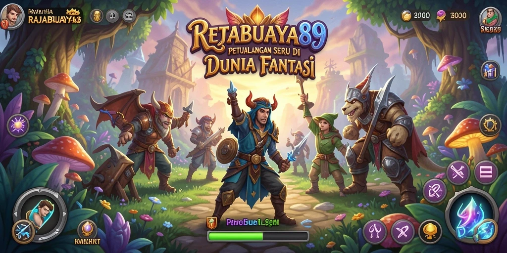 Tampilan gameplay seru dalam RAJABUAYA89 yang menampilkan pertarungan epik.