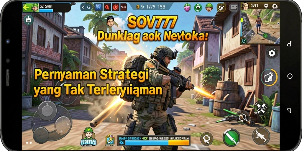 Screenshot SOV777 menampilkan pertempuran strategi yang intens dan mendebarkan.
